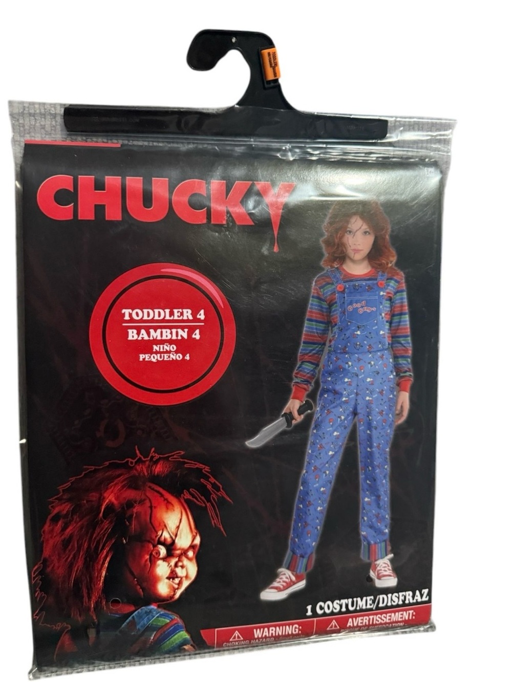 Chucky Costume Toddler 4